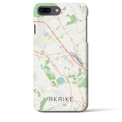 【赤池（愛知県）】地図柄iPhoneケース（バックカバータイプ）
