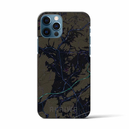 【赤磐（岡山県）】地図柄iPhoneケース（バックカバータイプ）