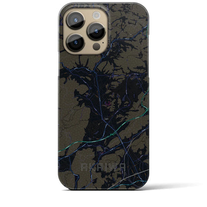 【赤磐（岡山県）】地図柄iPhoneケース（バックカバータイプ）