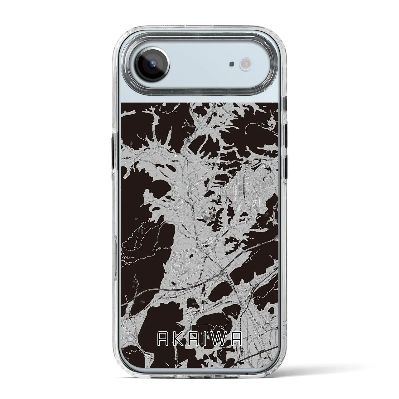 【赤磐（岡山県）】地図柄iPhoneケース（MagSafeタイプ）