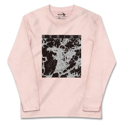 【赤磐（岡山県）】地図柄ロングスリーブTシャツ