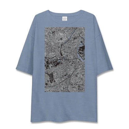 【赤坂（東京都）】地図柄ビッグシルエットTシャツ