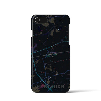 【赤塚（茨城県）】地図柄iPhoneケース（バックカバータイプ）