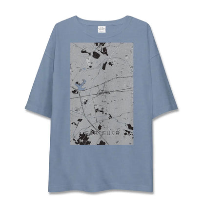 【赤塚（茨城県）】地図柄ビッグシルエットTシャツ