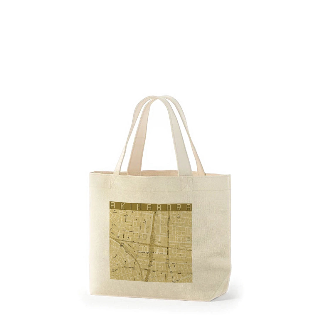 【秋葉原カラー】地図柄トートバッグ