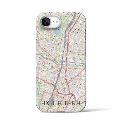 【秋葉原（東京都）】地図柄iPhoneケース（バックカバータイプ）