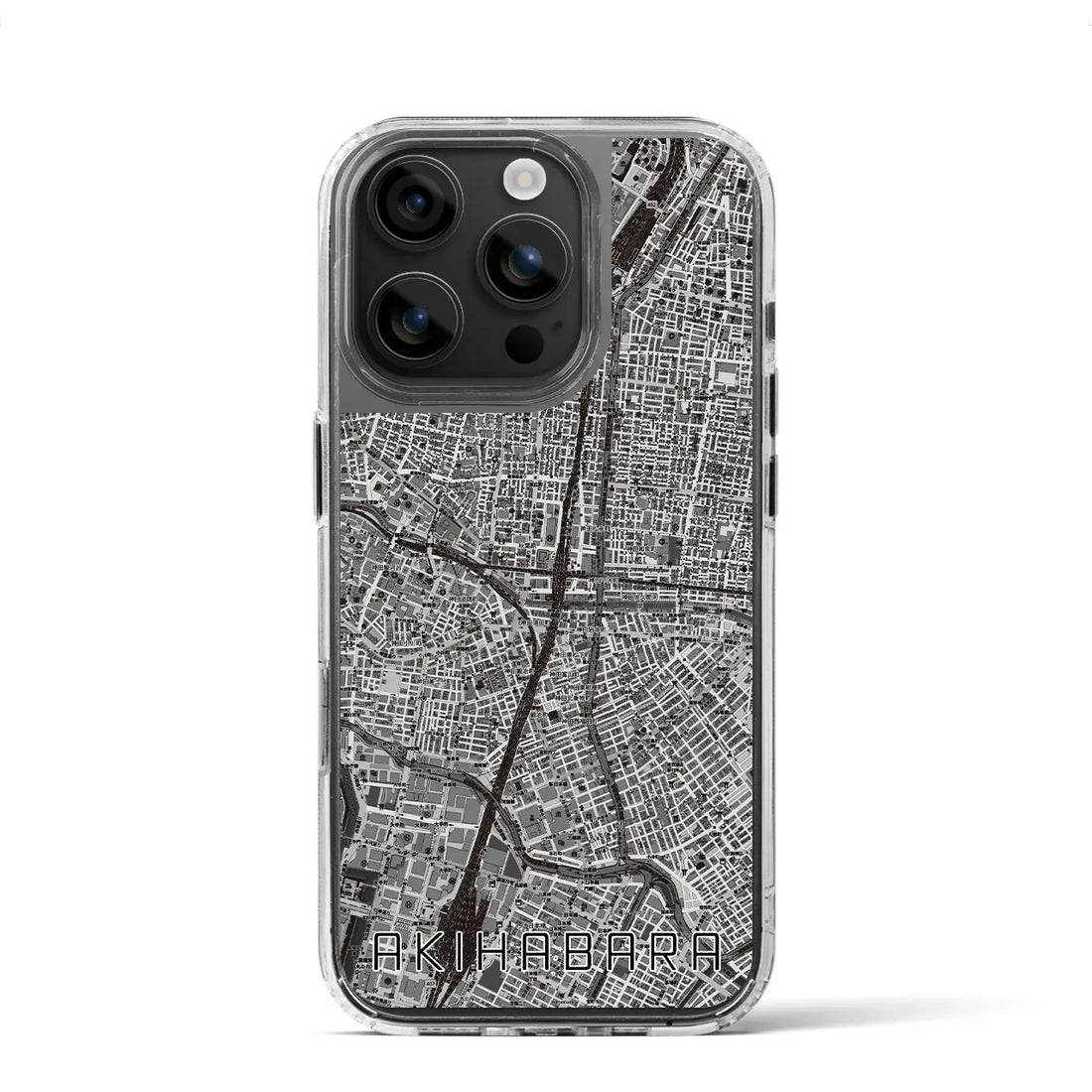 【秋葉原（東京都）】地図柄iPhoneケース（MagSafeタイプ）