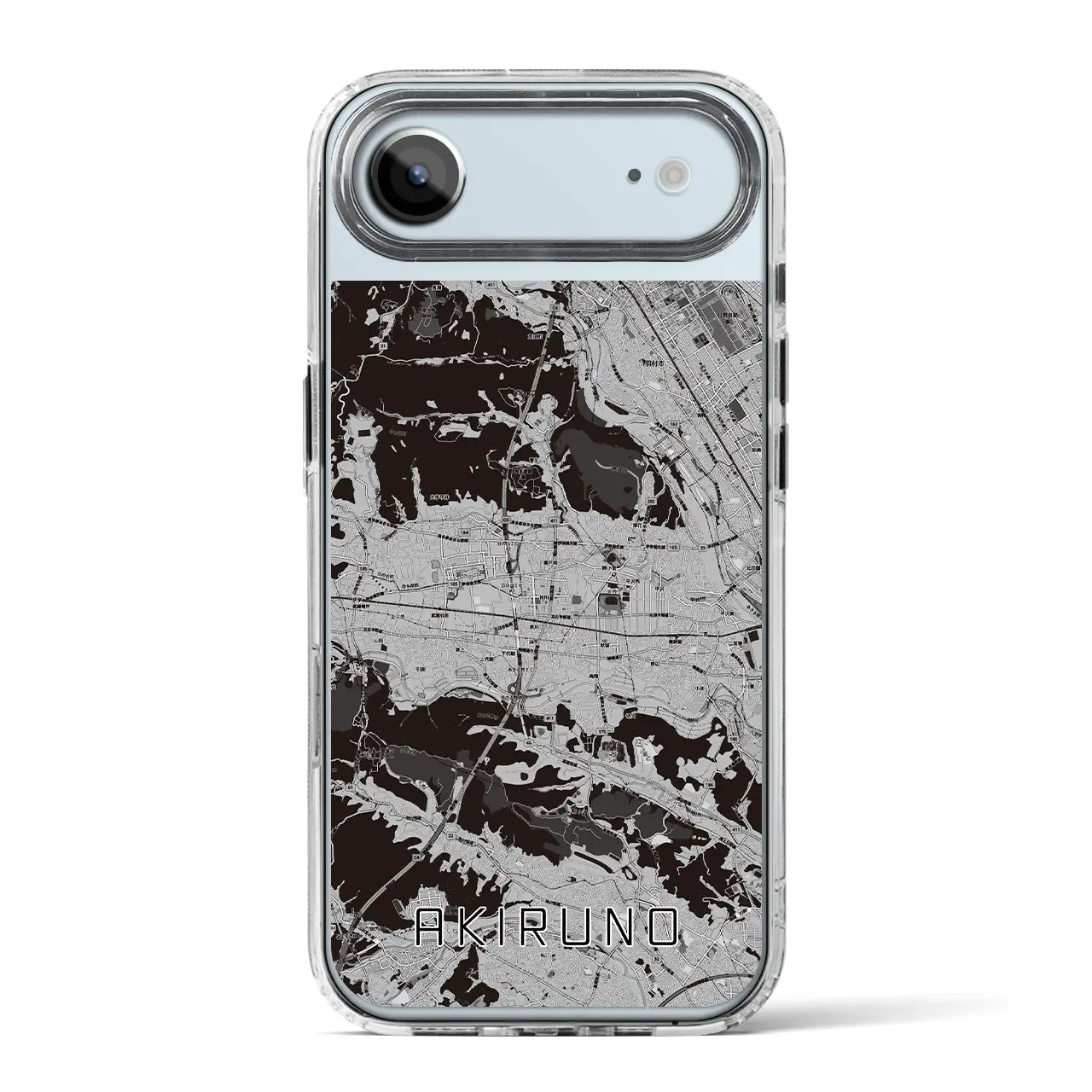 【あきる野（東京都）】地図柄iPhoneケース（MagSafeタイプ）