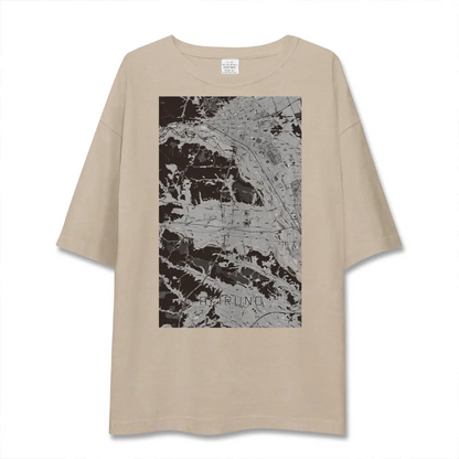 【あきる野（東京都）】地図柄ビッグシルエットTシャツ