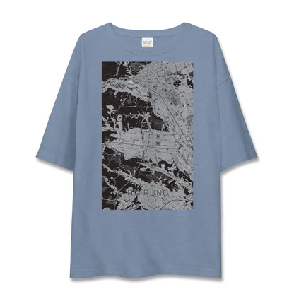 【あきる野（東京都）】地図柄ビッグシルエットTシャツ