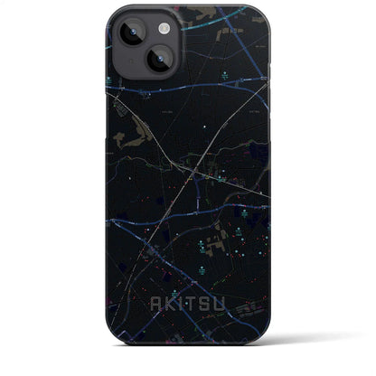 【秋津（東京都）】地図柄iPhoneケース（バックカバータイプ）