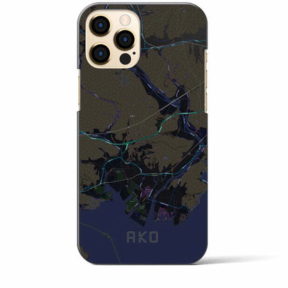 【赤穂（兵庫県）】地図柄iPhoneケース（バックカバータイプ）