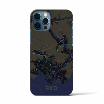 【赤穂（兵庫県）】地図柄iPhoneケース（バックカバータイプ）