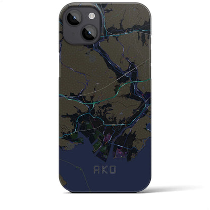 【赤穂（兵庫県）】地図柄iPhoneケース（バックカバータイプ）