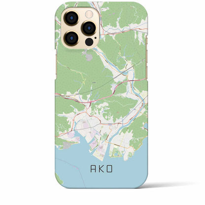 【赤穂（兵庫県）】地図柄iPhoneケース（バックカバータイプ）