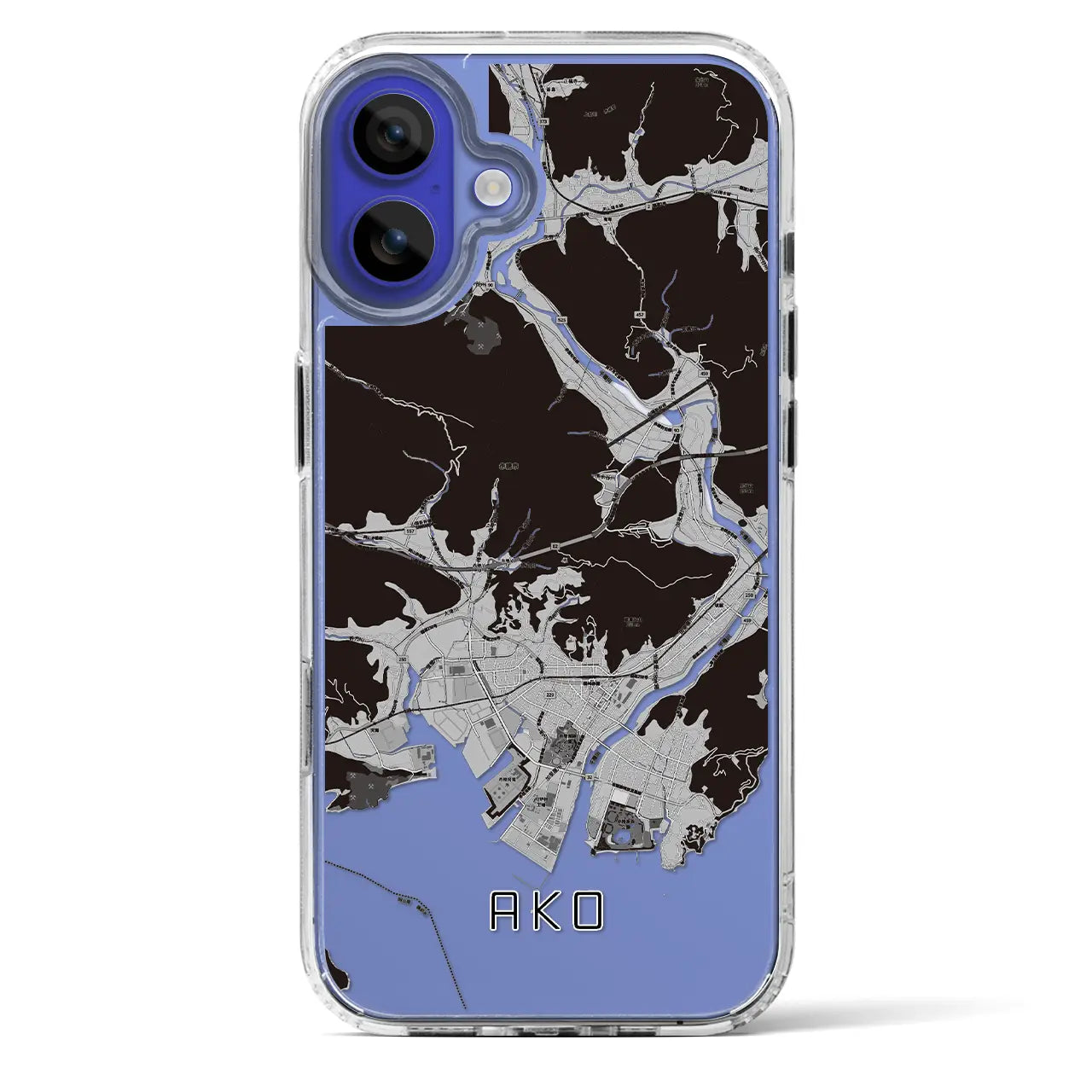 【赤穂（兵庫県）】地図柄iPhoneケース（MagSafeタイプ）