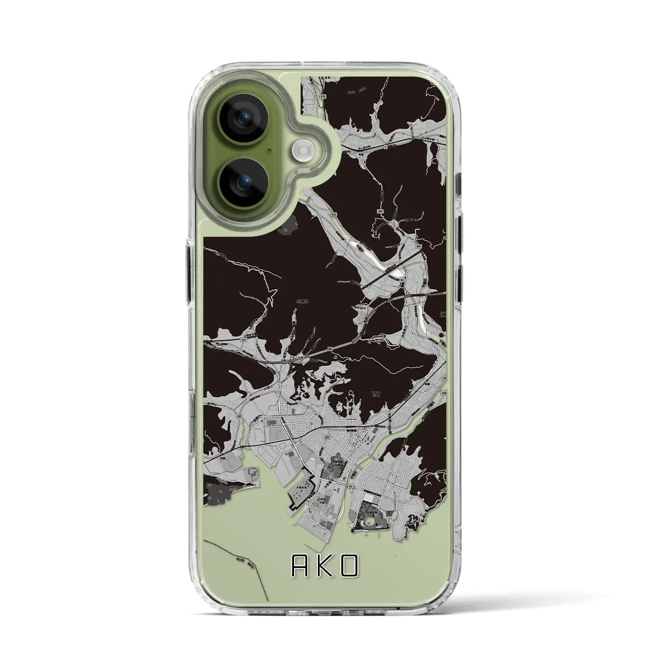 【赤穂（兵庫県）】地図柄iPhoneケース（MagSafeタイプ）