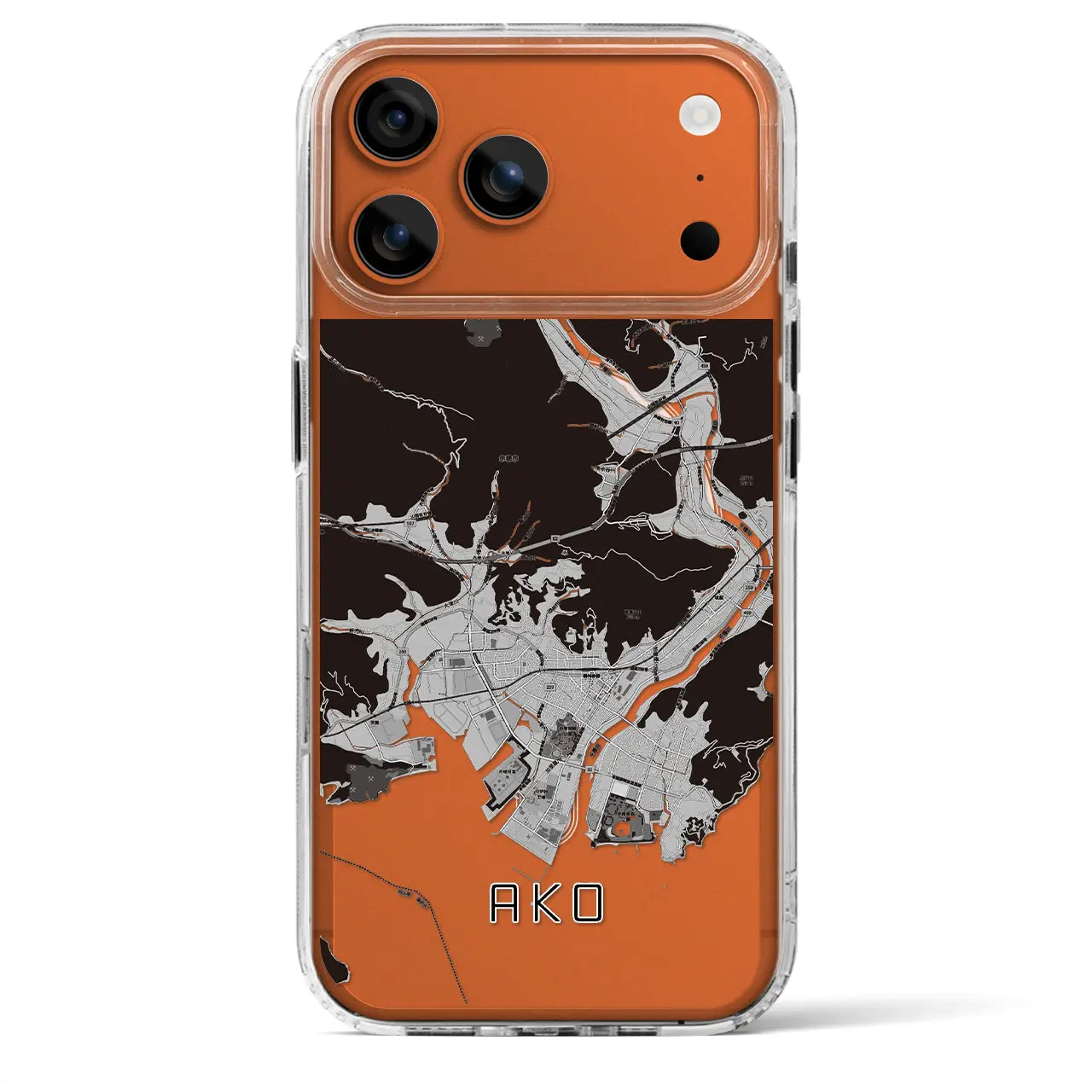 【赤穂（兵庫県）】地図柄iPhoneケース（MagSafeタイプ）