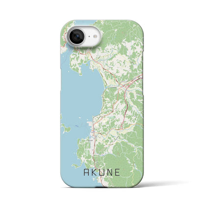 【阿久根（鹿児島県）】地図柄iPhoneケース（バックカバータイプ）