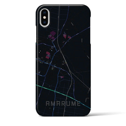 【余目（山形県）】地図柄iPhoneケース（バックカバータイプ）