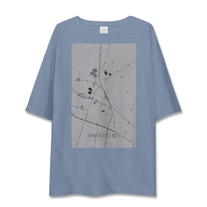 【余目（山形県）】地図柄ビッグシルエットTシャツ