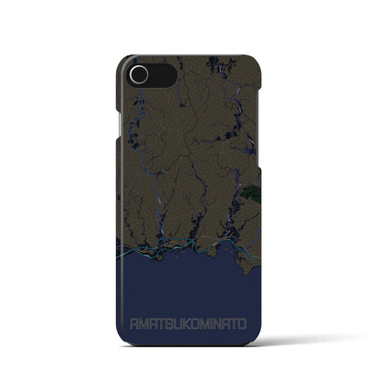 【天津小湊（千葉県）】地図柄iPhoneケース（バックカバータイプ）