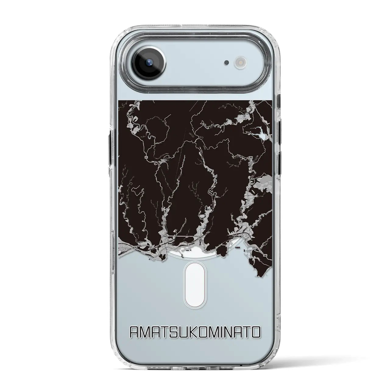 【天津小湊（千葉県）】地図柄iPhoneケース（MagSafeタイプ）