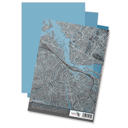 【アムステルダム（オランダ）】Map World クリアファイル