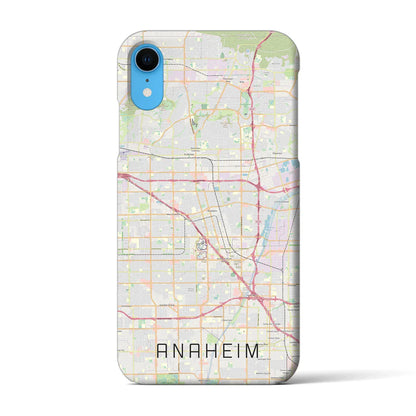 【アナハイム（アメリカ）】地図柄iPhoneケース（バックカバータイプ）