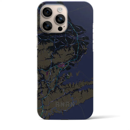 【阿南（徳島県）】地図柄iPhoneケース（バックカバータイプ）