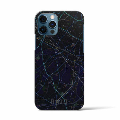 【安城（愛知県）】地図柄iPhoneケース（バックカバータイプ）