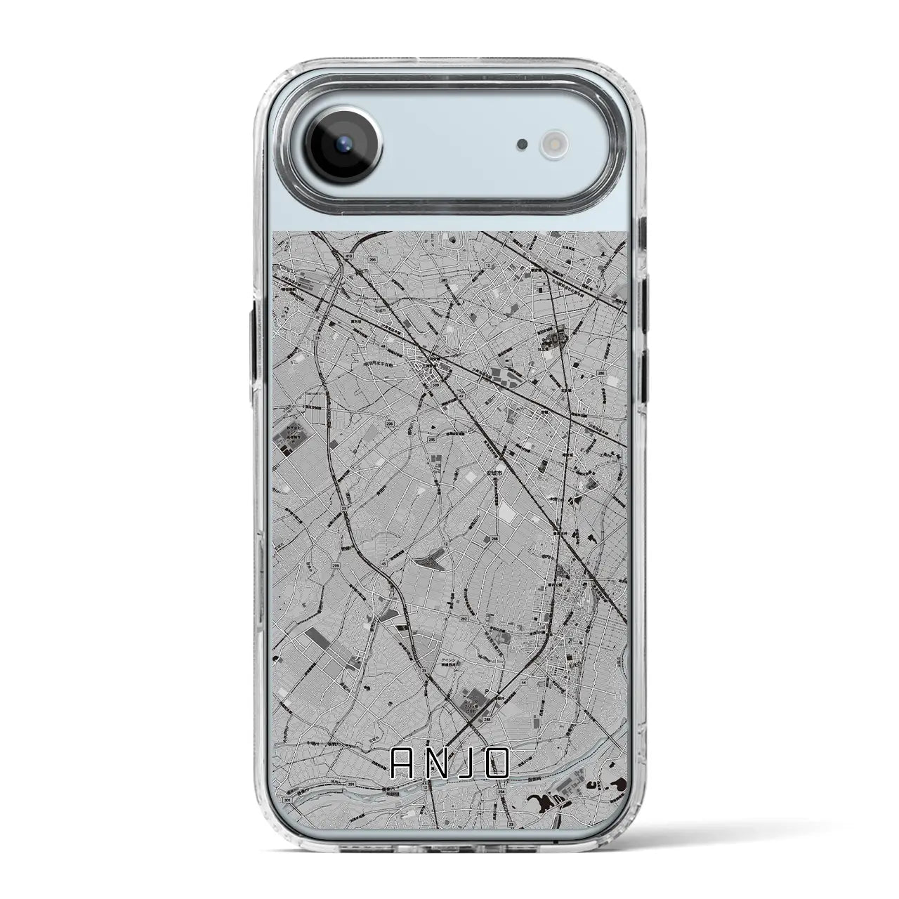 【安城（愛知県）】地図柄iPhoneケース（MagSafeタイプ）