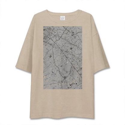 【安城（愛知県）】地図柄ビッグシルエットTシャツ