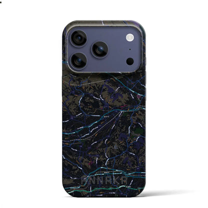 【安中（群馬県）】地図柄iPhoneケース（バックカバータイプ）