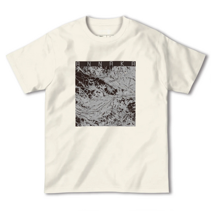 【安中（群馬県）】地図柄ヘビーウェイトTシャツ