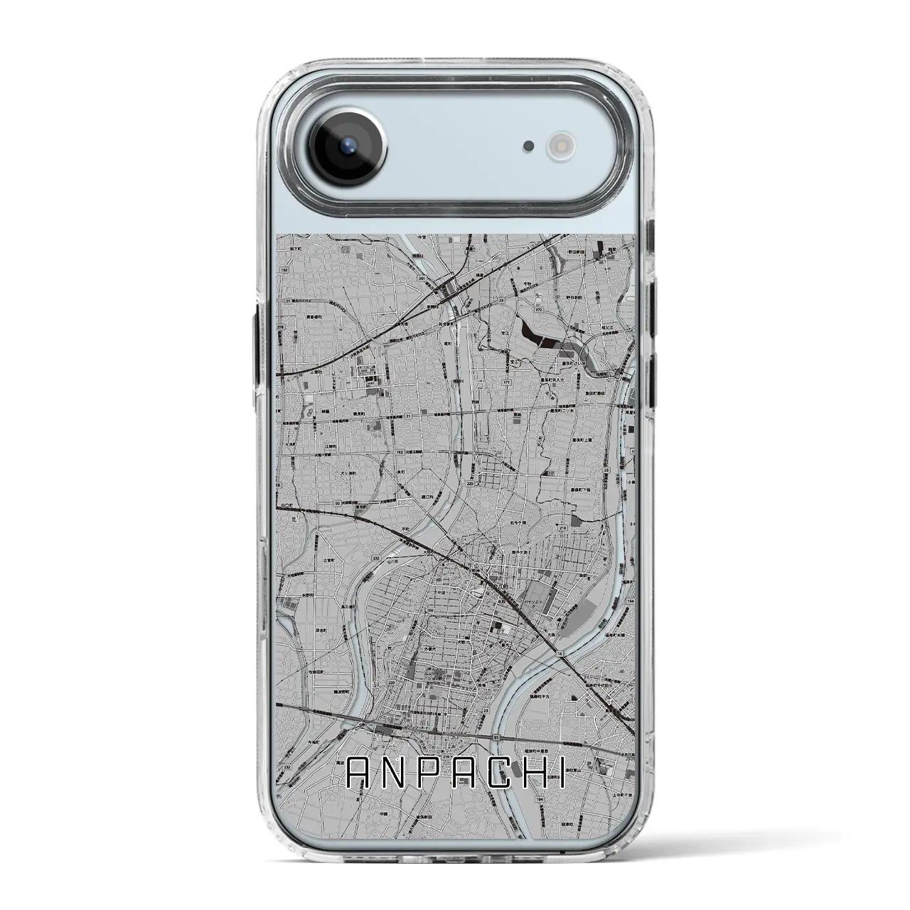 【安八（岐阜県）】地図柄iPhoneケース（MagSafeタイプ）