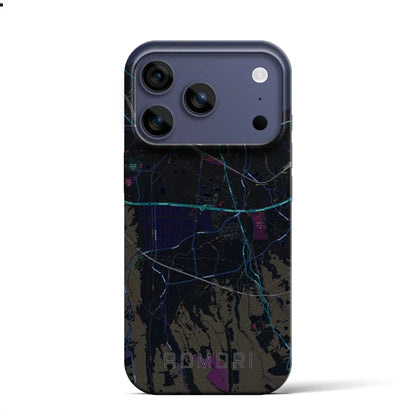 【青森（青森県）】地図柄iPhoneケース（バックカバータイプ）