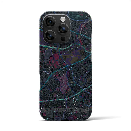 【青山一丁目（東京都）】地図柄iPhoneケース（バックカバータイプ）