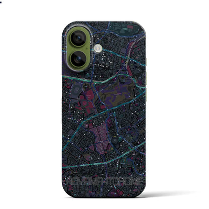 【青山一丁目（東京都）】地図柄iPhoneケース（バックカバータイプ）