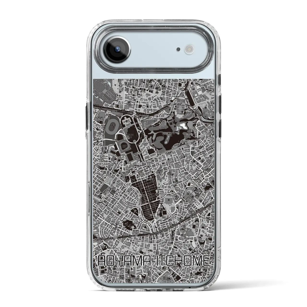 【青山一丁目（東京都）】地図柄iPhoneケース（MagSafeタイプ）