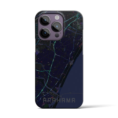 【荒浜（宮城県）】地図柄iPhoneケース（バックカバータイプ）