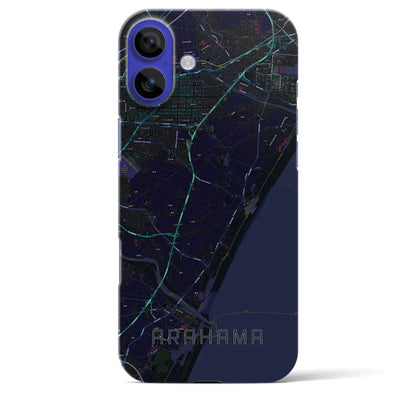 【荒浜（宮城県）】地図柄iPhoneケース（バックカバータイプ）