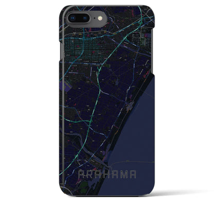 【荒浜（宮城県）】地図柄iPhoneケース（バックカバータイプ）