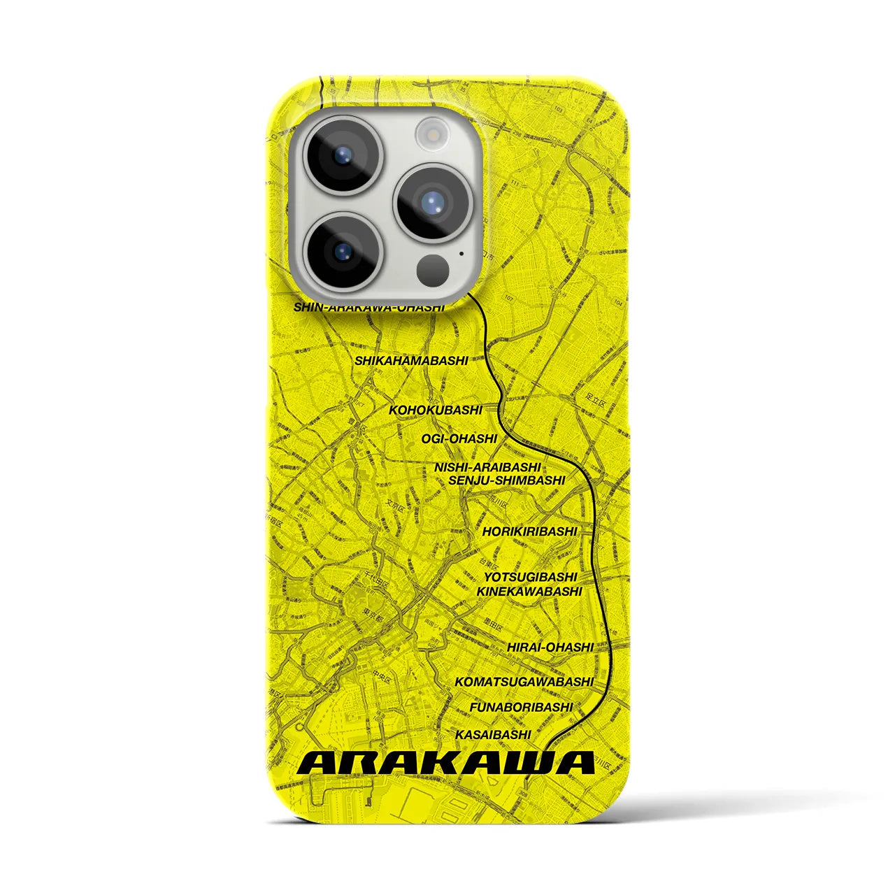 【荒川（東京都）】サイクリストiPhoneケース（バックカバータイプ）