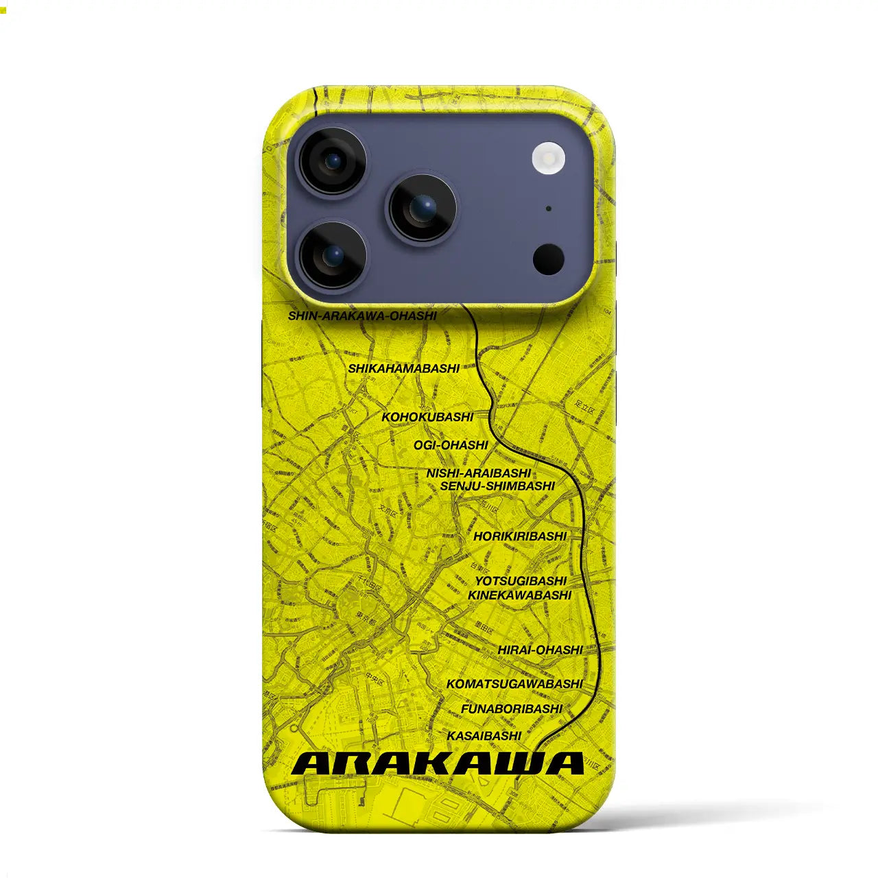 【荒川（東京都）】サイクリストiPhoneケース（バックカバータイプ）