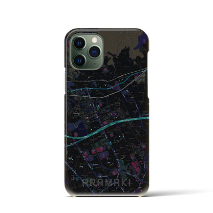 【荒牧（兵庫県）】地図柄iPhoneケース（バックカバータイプ）