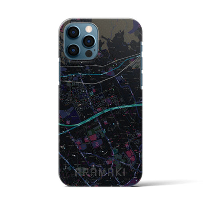 【荒牧（兵庫県）】地図柄iPhoneケース（バックカバータイプ）