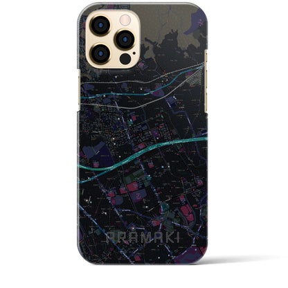 【荒牧（兵庫県）】地図柄iPhoneケース（バックカバータイプ）