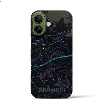 【荒牧（兵庫県）】地図柄iPhoneケース（バックカバータイプ）