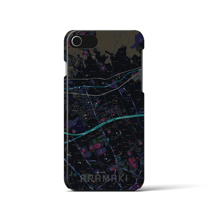 【荒牧（兵庫県）】地図柄iPhoneケース（バックカバータイプ）